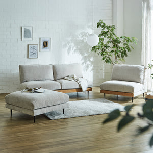 同じシリーズで組み合わせることができるので、お部屋に合わせたレイアウトを楽しめます。（シリーズはファブリック生地のみの展開） #モスグリーン【ペットフレンドリー生地】