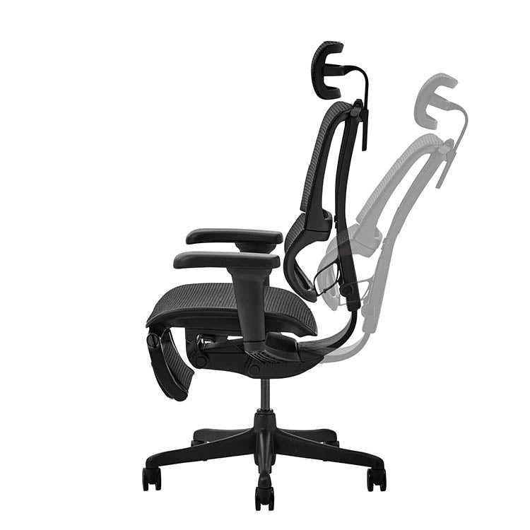 エルゴヒューマン FIT2 Lite オフィスチェア オットマン付