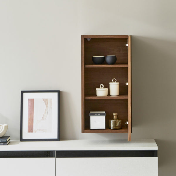 フィオロ フロート キャビネット #ウォールナット #【別注】幅60cm 観音開き