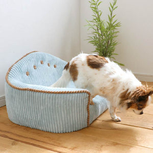 マロン ペット用ソファ #ブルー