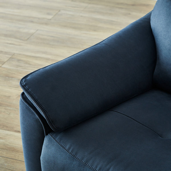 エルドラド　パーソナル電動ソファ　幅80cm #LT01 キャメル（レザーテックス アニリン）