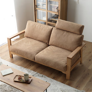 マンジェ ヘッドレスト レザーテックス #ミルキーベージュ