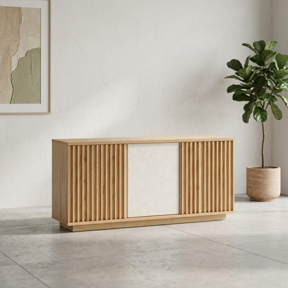 【OUTLET】ヒガン サイドボード オーク 幅140㎝