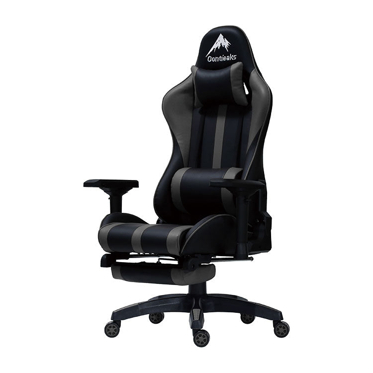 ルセル ゲーミングチェア 4Dアームレスト オットマン付 135度