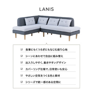 ※画像は右コーナーLDセットです。 #ソフトブルー #右コーナー