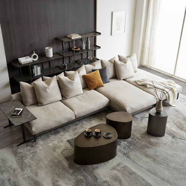 3P／シェーズ×2 #PLT101 ブルースター（プライムレザーテックス）