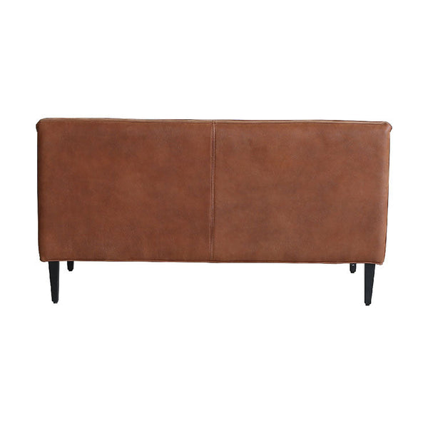 トリムソファ 2人掛け肘無 #ブラウン