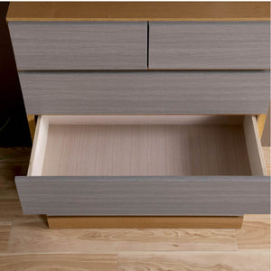 ダンク チェスト #ウォールナット #幅80cm‐5段