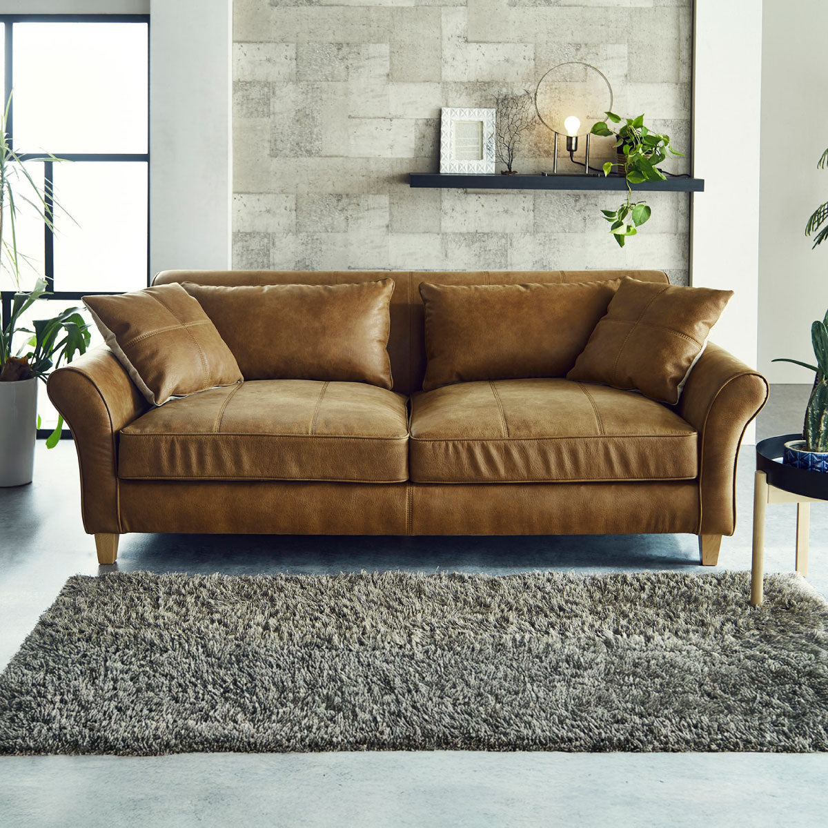 カザル 3人掛けソファ 幅198cm ｜関家具公式通販サイト