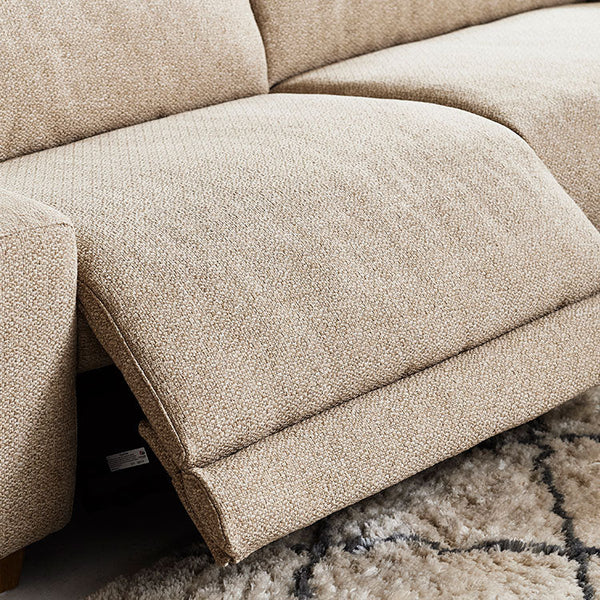 ハーデス ソファ 2.5人掛け #オーカーブラウン（スーパーレザーテックス）