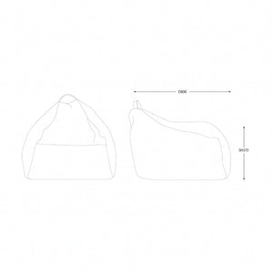 ウォーカー 1人掛けソファ #アイボリー