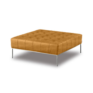 ルリジア　オットマン #LT01 キャメル（レザーテックス アニリン）