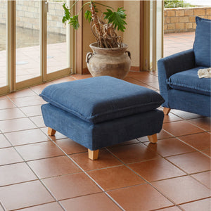 クールでモダンなインテリアからリゾートインテリアまで、幅広いテイストに合わせやすいデザイン。 #A41 カスタード（ファブリックAランク）