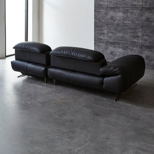 背面も美しい佇まい。 #LT01 キャメル（レザーテックス アニリン）