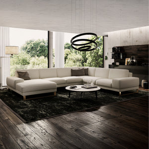 人気のラベンナソファが、更なる贅沢を追求してサイズアップ。 #SILT22 フロスホワイト（シルキーレザーテックス）