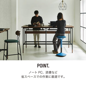 リベット フリーアドレスカウンターデスク #オーク #基本用