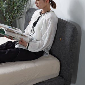 シリカ ベッドフレーム #ソフトブルー