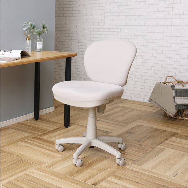 マルン オフィスチェア 昇降式 回転 #カーキ