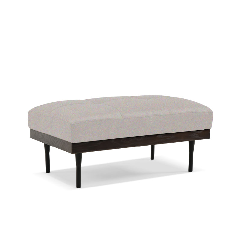 【美品】オットマン　グレー　幅・奥行57cm・高さ42cm ユアサプライムス.com｜オットマン 幅60cm ローハイ兼用 足置き