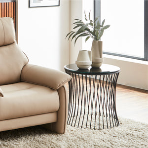 ヒートソーク加工を施した安全な強化ガラス仕様。※100％破損しない事を保障するものではございません。 #ブラック