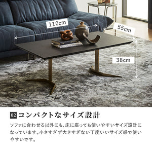 イタレーヌ センターテーブル 110cm #Default Title