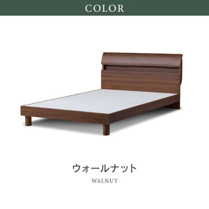 ボニート ベッドフレーム #ウォールナット #シングル
