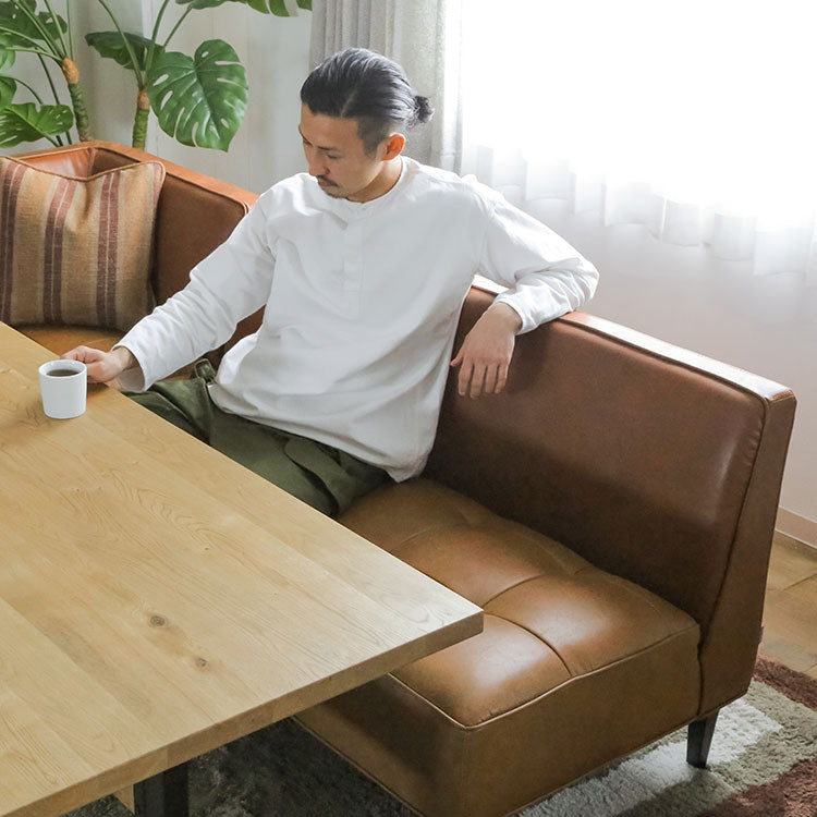 【PM02:51】（1/2）トリムソファ（ブラウン）右カウチ トリムソファ 右カウチ