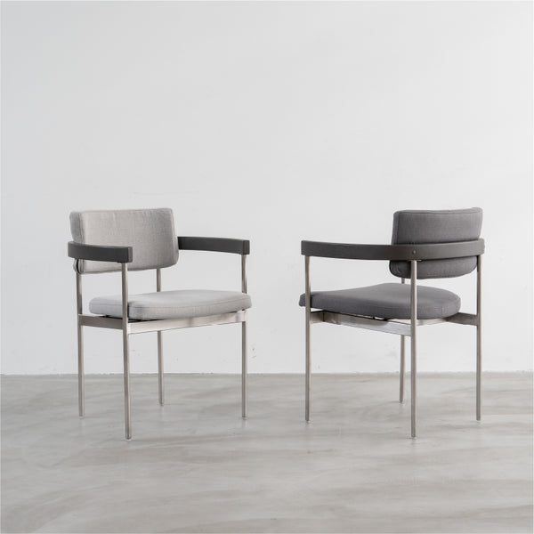 キスト ダイニングチェア #オーク×ライトグレー