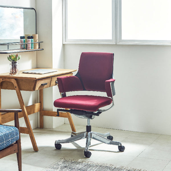 デルフィ オフィスチェア #ネイビーブルー #ハイバック