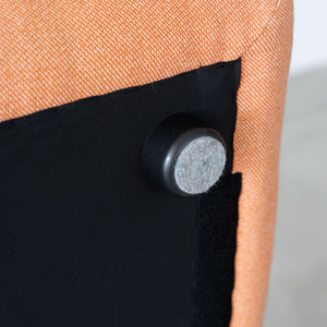 ミウム ソファ オットマン #オレンジ