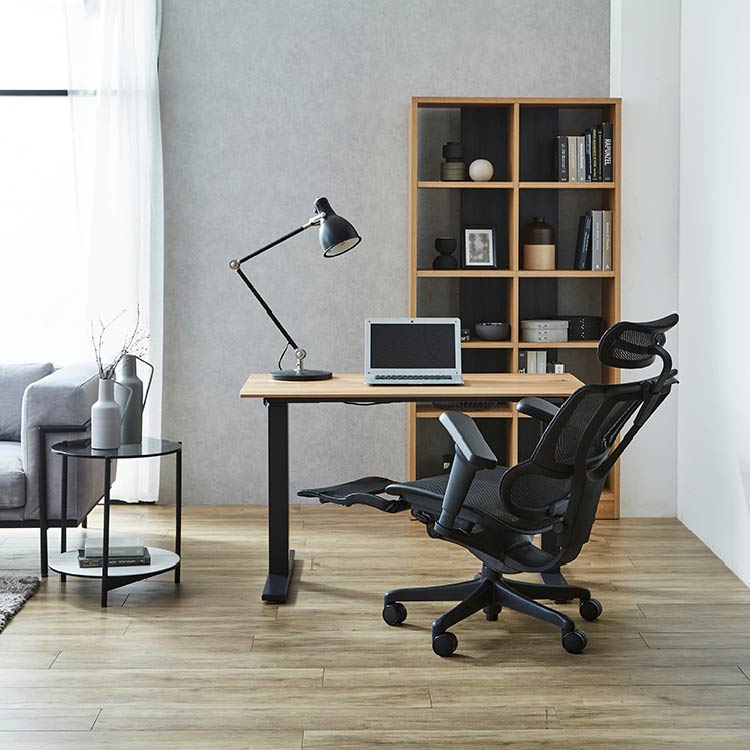 エルゴヒューマン FIT2 Lite オフィスチェア オットマン付