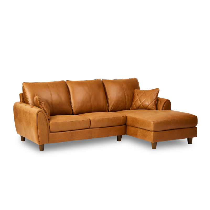 ヘンリー　左カウチソファ　幅218cm