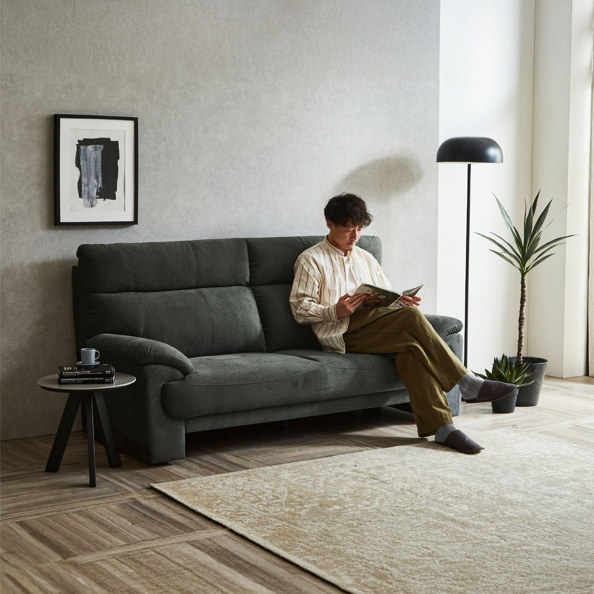 レイリ 3人掛けソファ 幅184.5㎝