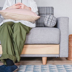 ハーシー ソファベッド #グレー