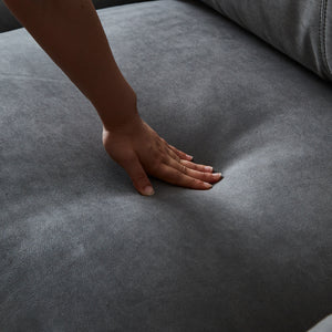 張地にはレザーテックスを採用。夏はベタつきにくく冬はひんやりしにくいので365日快適に過ごせます。 #LT01 キャメル（レザーテックス アニリン）