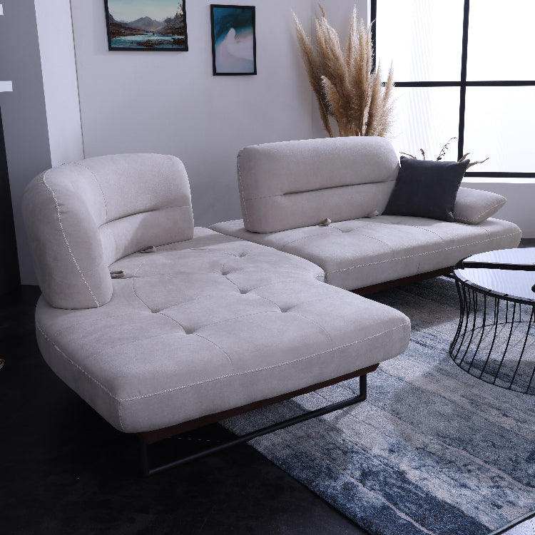 【2個口発送 ②】関家具　ラルスソファ　左カウチ　266㎝幅　追加送料分 ラルス ソファ | RELAX FORM (リラックスフォーム)