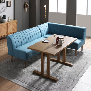 LD2点 左カウチ / PLT101ブルースター #LT01 キャメル（レザーテックス アニリン） #左カウチ