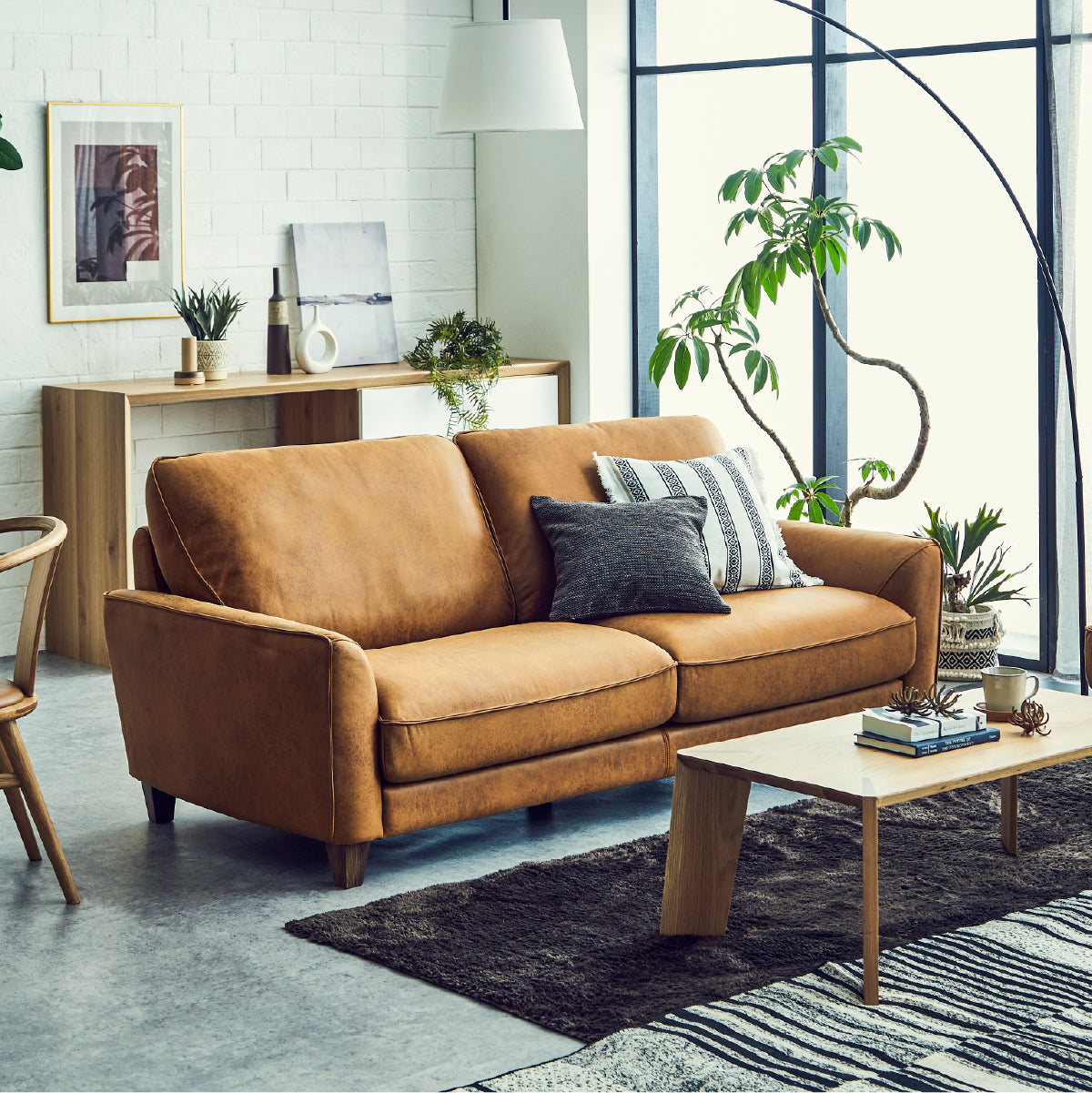 ベルトーネ 3人掛けソファ 幅202cm ｜関家具公式通販サイト