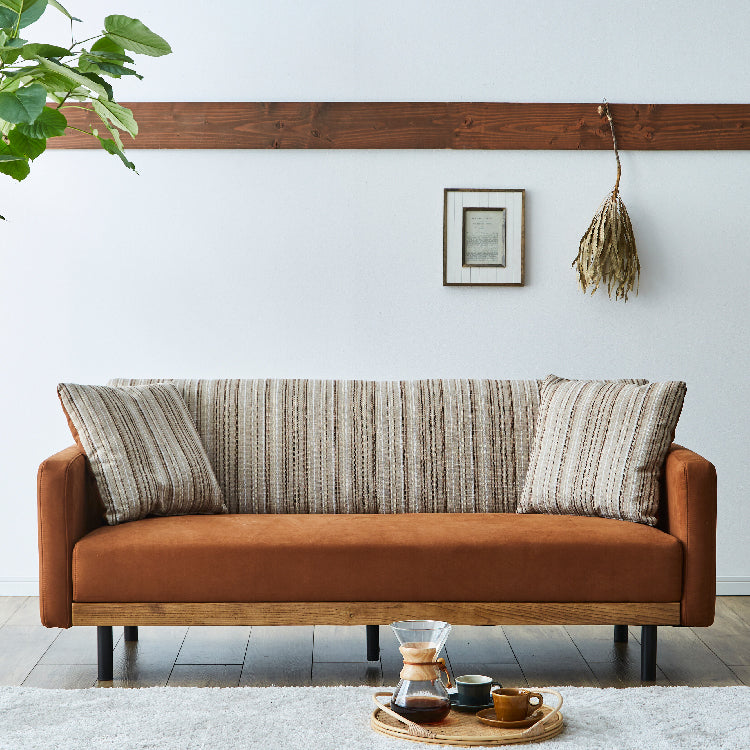 【関家具】ブラウン 2.5人掛けソファセット マットマンセット 関家具】ブラウン 2.5人掛けソファセット マットマンセット 関