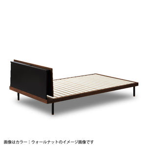 ユニック ベッドフレーム シェルフタイプ シングル オーク スノコ仕様 #オーク #シングル #スノコ