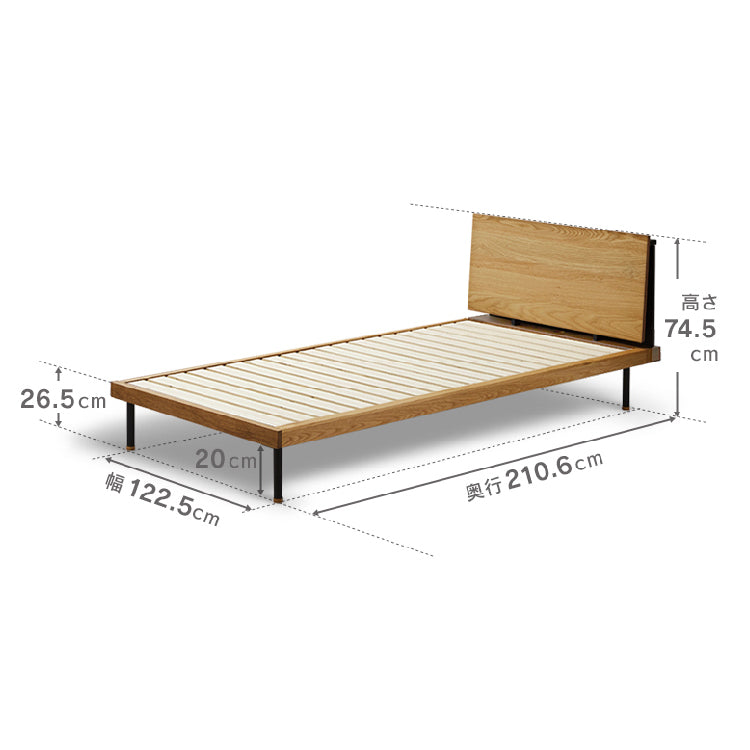 ジモティー見た！で5%OFF【ダブルベッド】関家具(ベッドフレーム) UNIK 