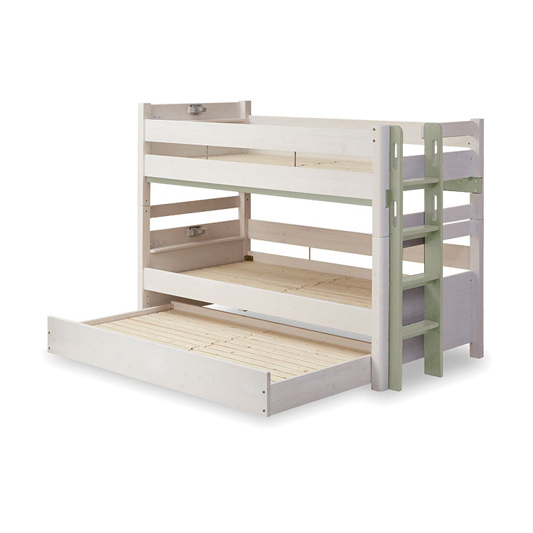 3段目S】ラフォーレ④ 3段ベッド (WH/WG) 8個口 ｜家具・インテリア