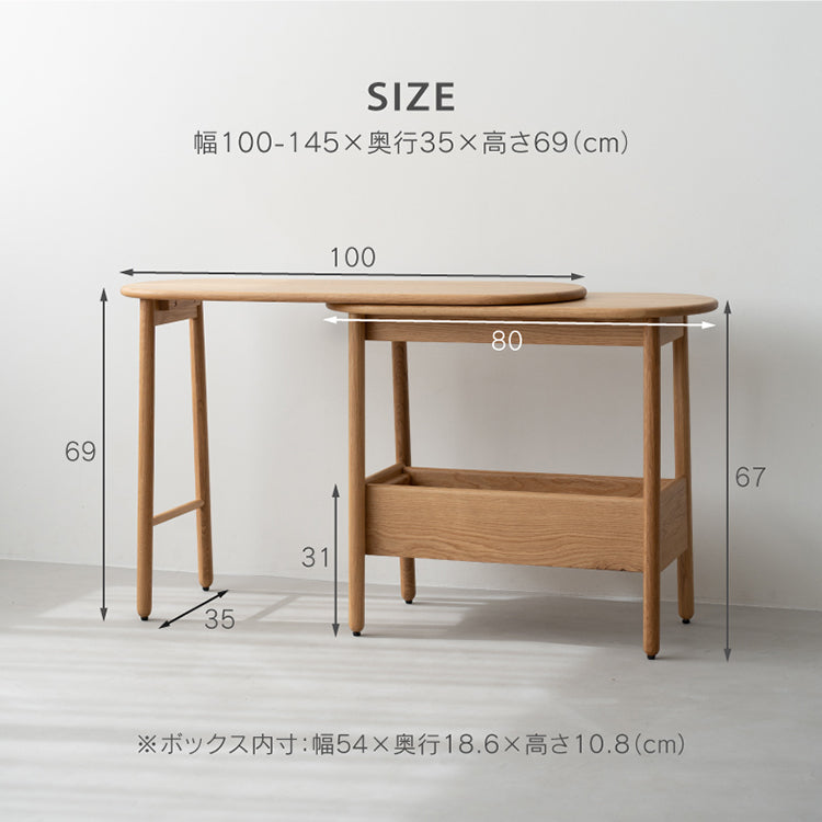 クラシック ダークブラウン コンソールテーブル ヨーロピアンクラシック コンソールデスク （ブラウン） 幅90cm