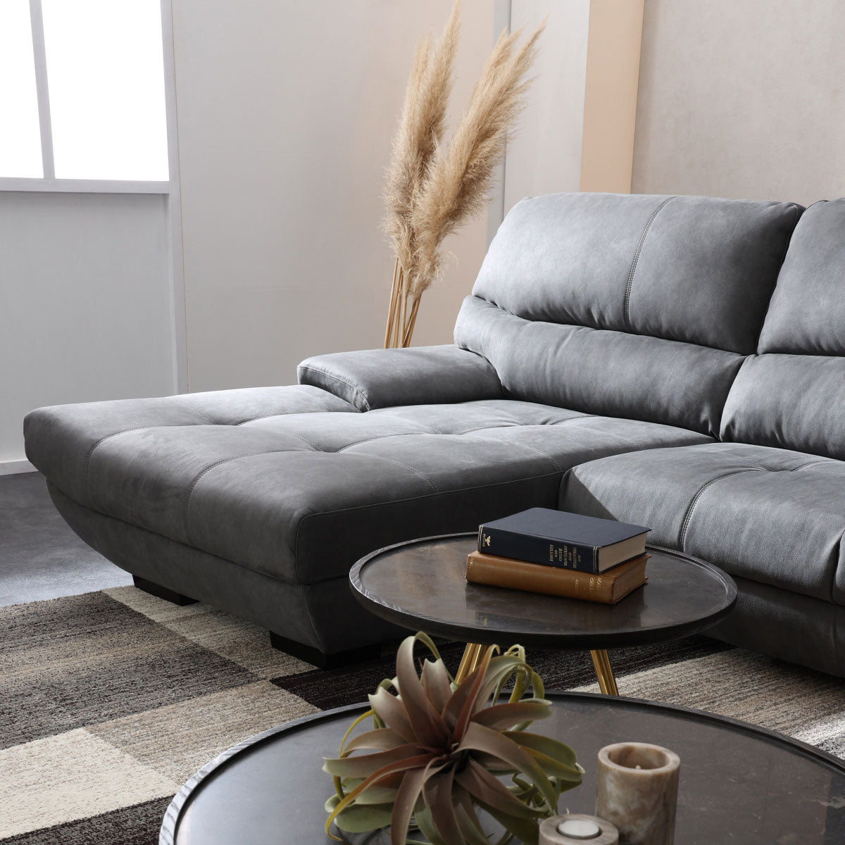 メーダ 右スモールカウチソファ 幅240cm ｜関家具公式通販サイト