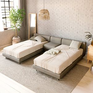 「ジセラ」はシリーズで組み合わせることで、 統一感のある上質な空間をつくり出します。 #シングルサイズ