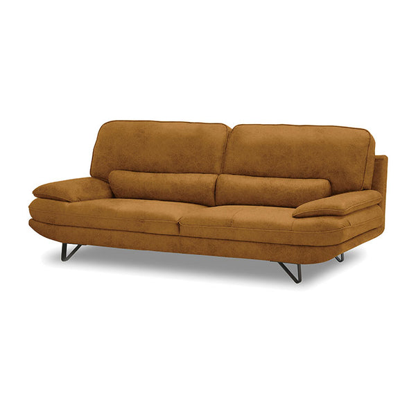 ムラーノ　3人掛けソファ　幅206cm #LT01 キャメル（レザーテックス アニリン） #レザーテックス アニリン