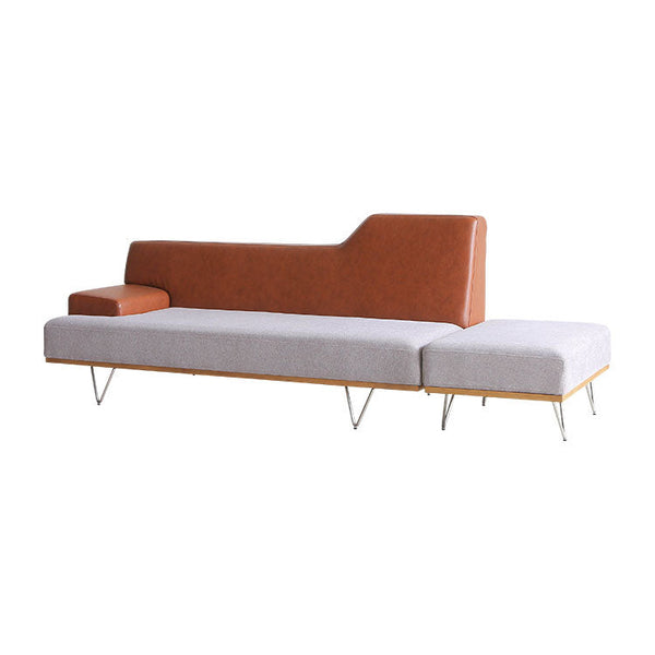 イットソファ 3人掛け右肘 #キャニオンブラウン×ライトグレー