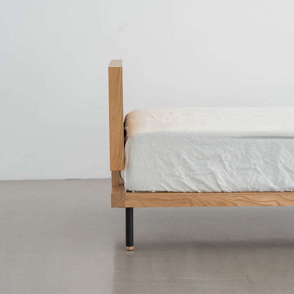ユニック ベッドフレーム バーチカルタイプ #オーク #シングル