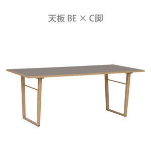 ルファ ダイニングテーブル #グレー #135 #C脚