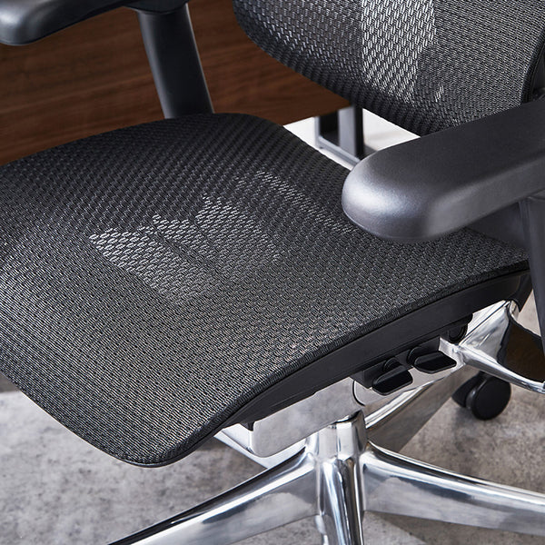 エルゴヒューマン FIT2 HAM オフィスチェア #ブラックフレーム×ブラック